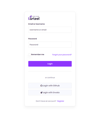 Login Page